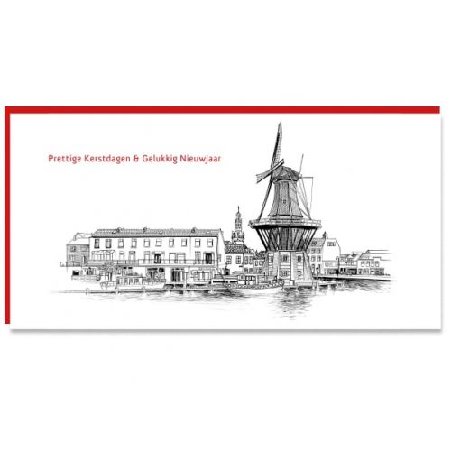 tekening molen de Adriaan
