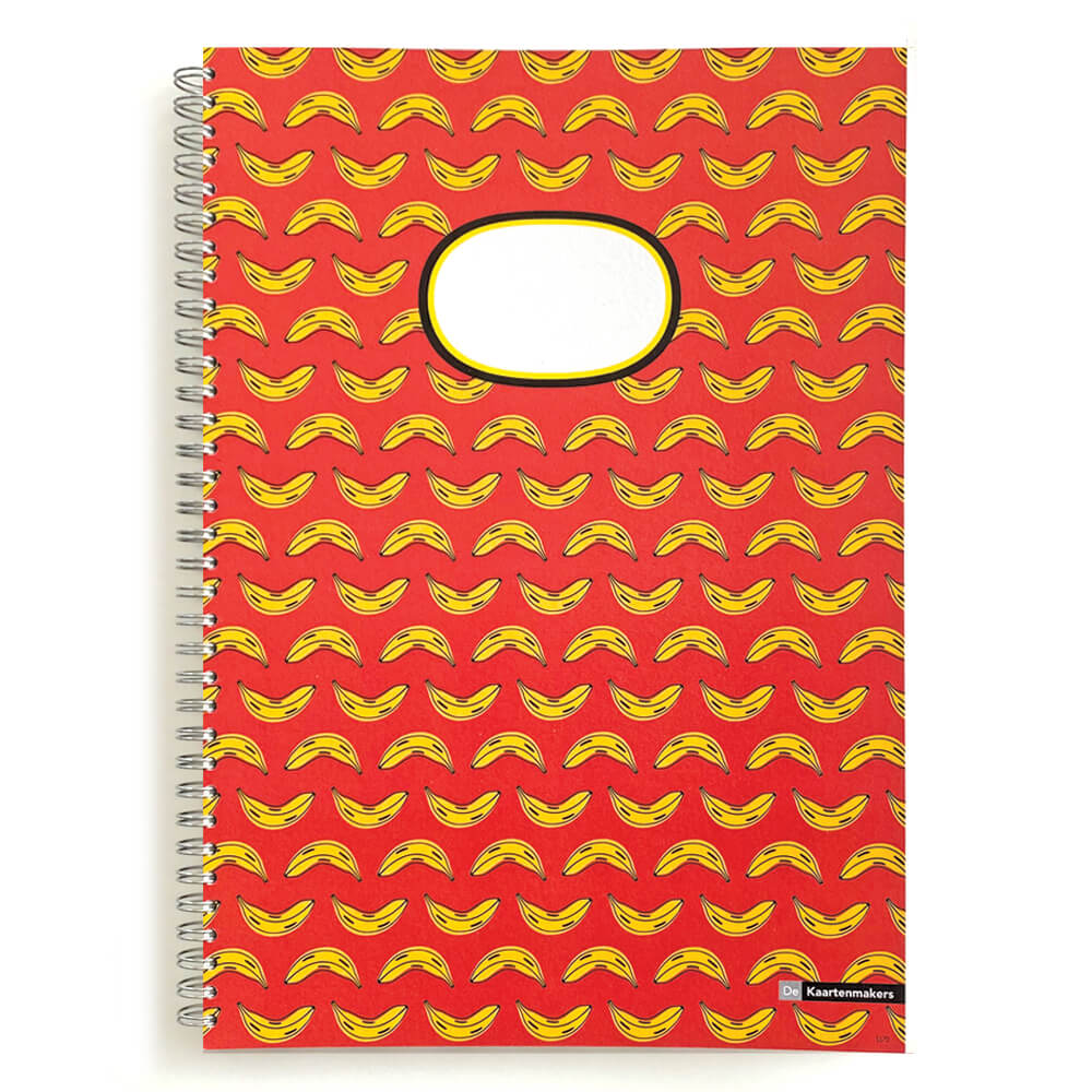 Schetsboek of tekenblok A4 Bananen, blanco vellen