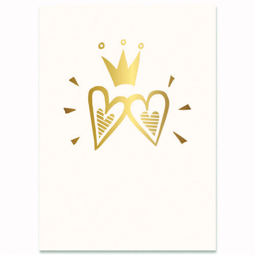 Verjaardagskaartje goudfolie ballonnen met kadootje