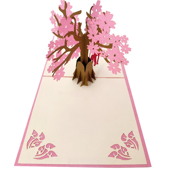 3D kaart bloesemboom