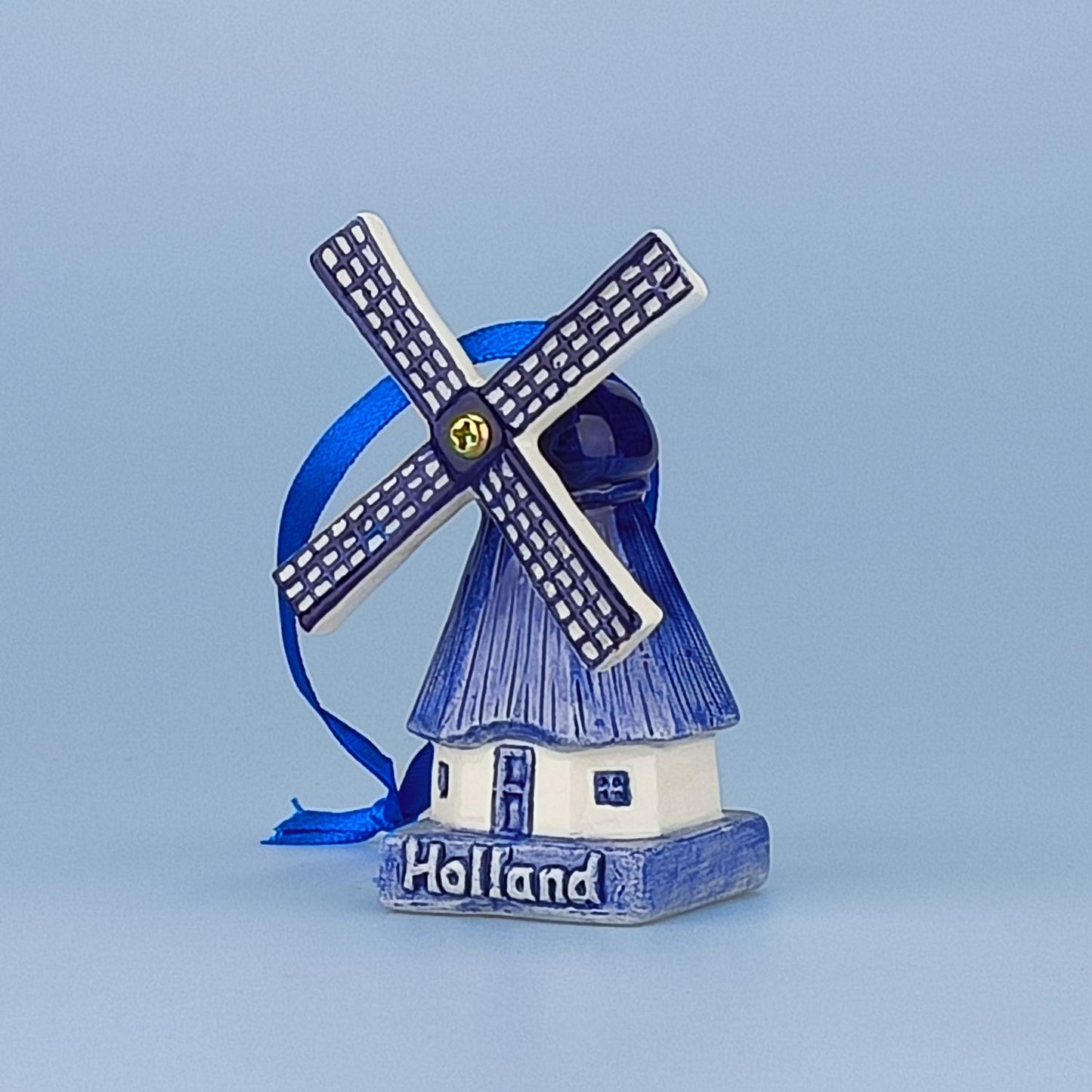 Bijzondere kerstballen Delfts blauw