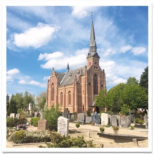 POstkaarten Haarlem Sint Barbarakapel 