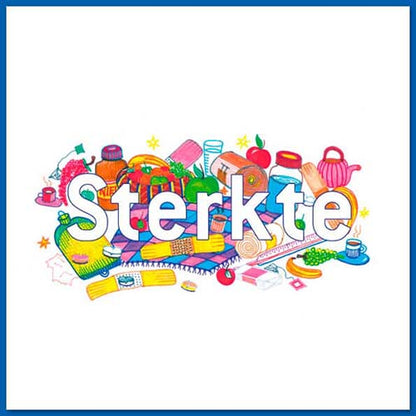 Beterschapskaartje Sterkte wensen aan zieke