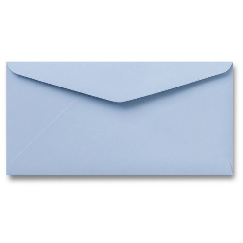 envelop 11 x 22 cm, licht blauw