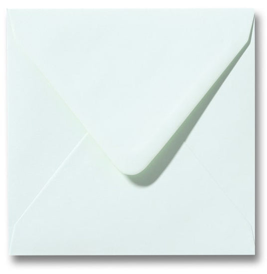 Envelop 14 x 14 cm, lichtgroen, mintgroen