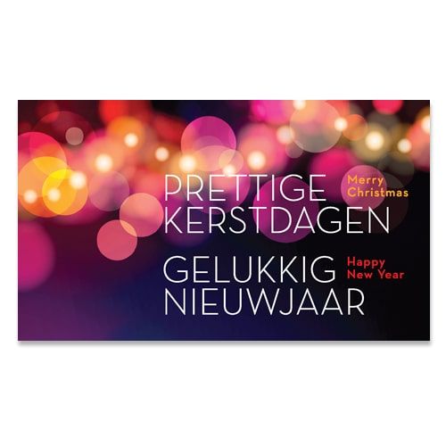 Geld kado envelop kerst - kleurrijk, warm en sfeervol