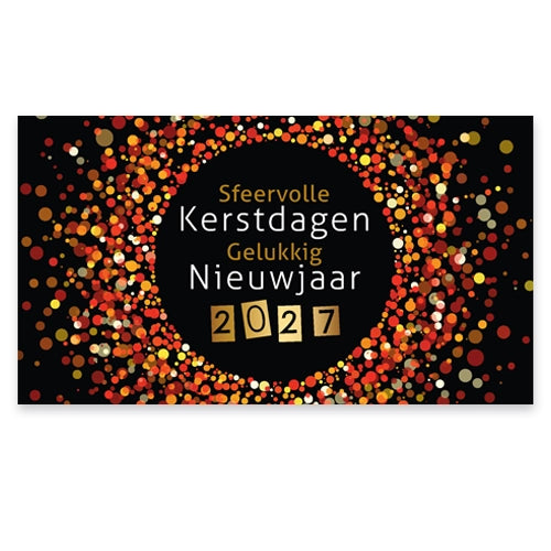 Geld kado envelop 2027 schitterende en warme feestdagen
