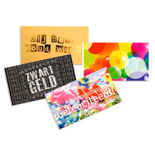 Geld cadeau envelop voordeel set; verjaardag