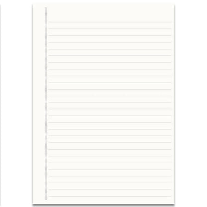 Pagina met lijntjes
