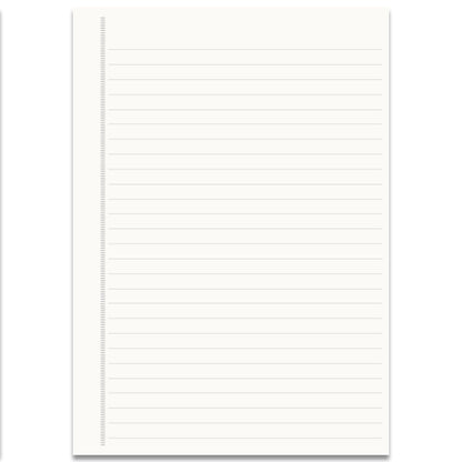 Schriften A5 lijn - Poezen - 3 stuks