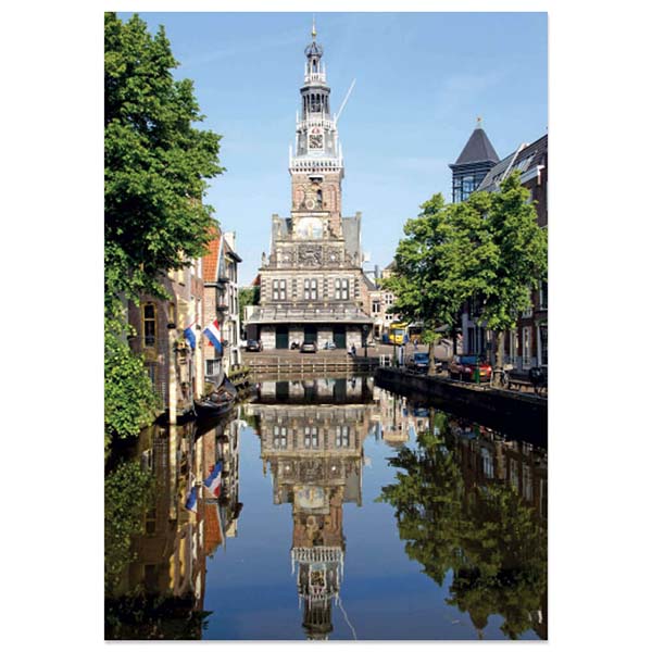 Kaarten Alkmaar Waag, extra grote kaart
