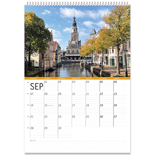 Kalender 2026 Alkmaar