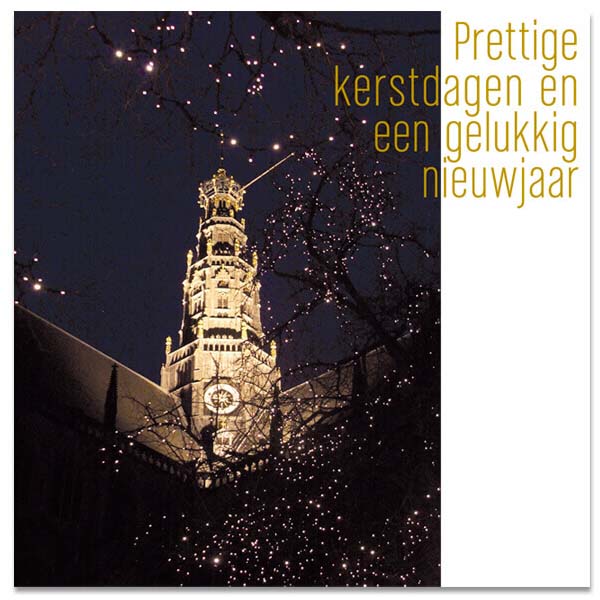 Kerstkaarten Haarlem bavokerk
