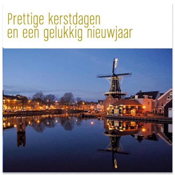  set van 6 kerstkaarten met envelop