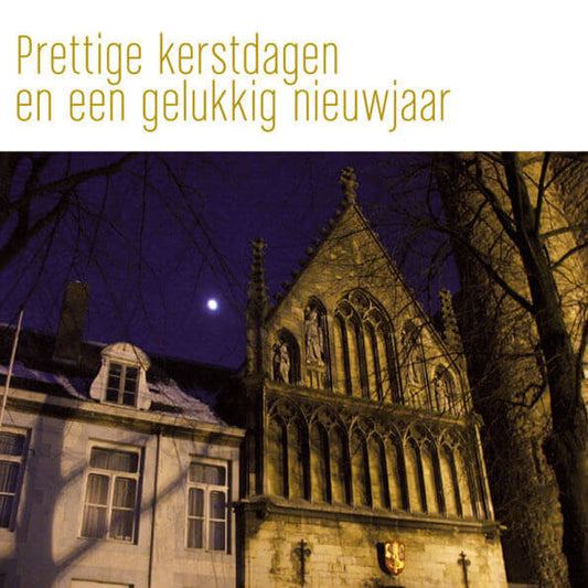 Maastrichtse kerstkaart met sfeervolle foto