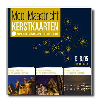 Kerstkaarten Maastricht, 6 stuks