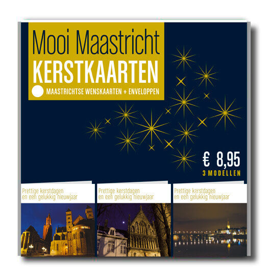 Kerstkaarten Maastricht, 6 stuks