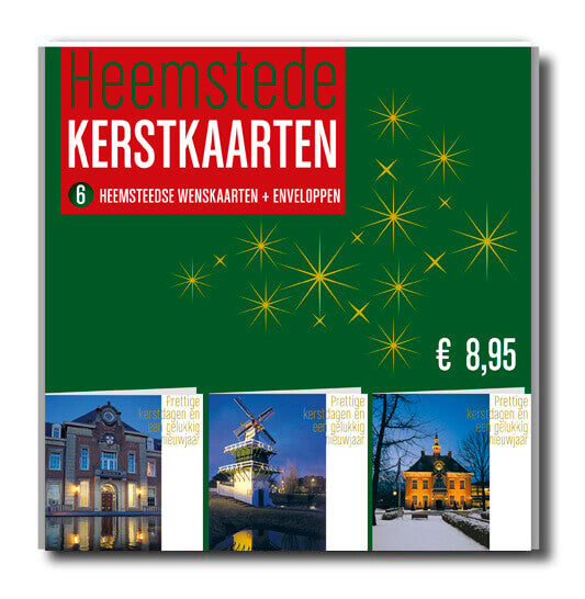 Kerstverpakking met kerstkaarten van Heemstede