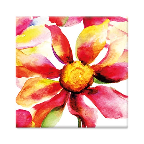 Magneetje rode bloem
