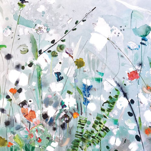 Wenskaart met schilderkunst van Martine de Ruiter, Iets Fraais