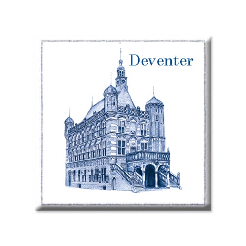 magneetje Deventer Waag gebouw