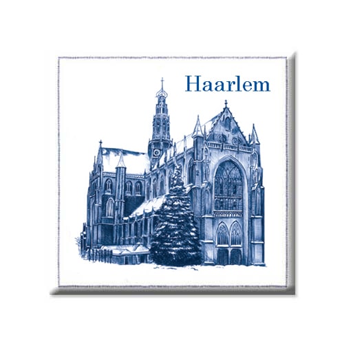 Haarlemse magneet Grote of St. Bavokerk
