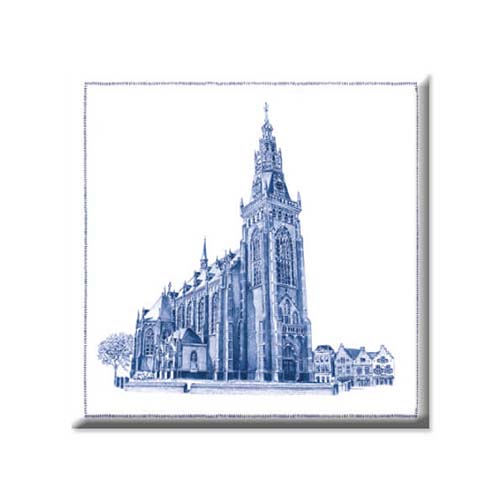 Magneet Schagen kerk