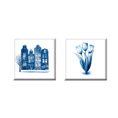 Magneten Amsterdam, set van 2