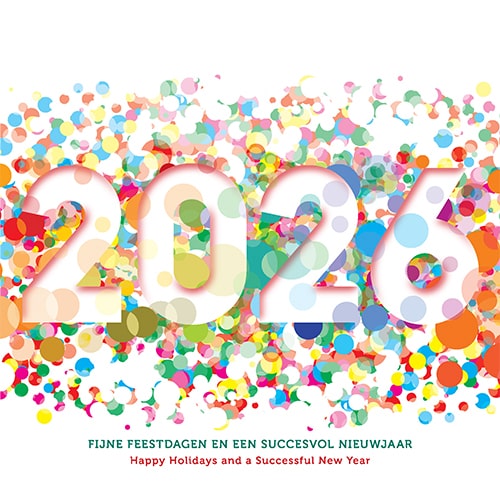 Nieuwjaarskaarten - feestelijk jaartal 2026