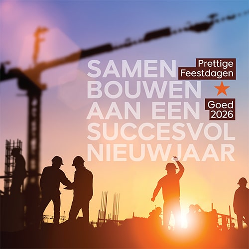Kerstkaart 2025 Bouw Bouwbedrijf aannemer