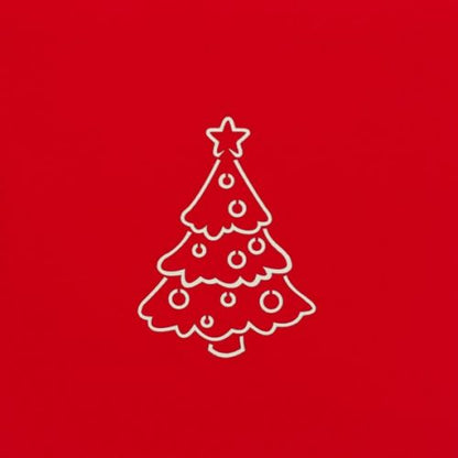 Pop up kerstkaart rood