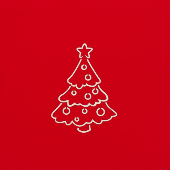 3D POP UP wenskaart met kerstboom