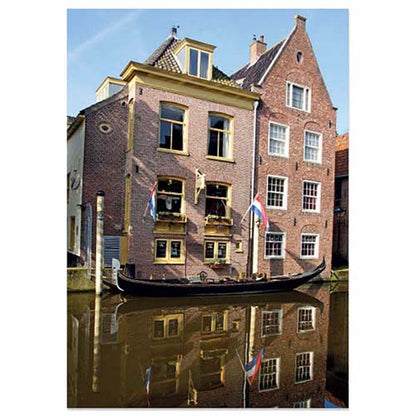 Postkaartje  Alkmaar huis met de kogel, A5