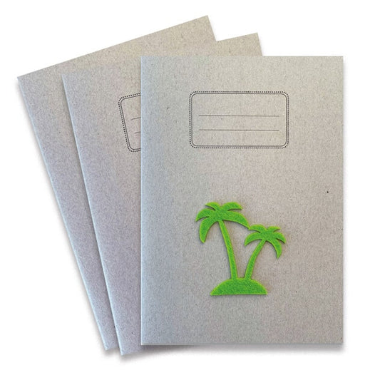 Schriften A5 lijn Palmbomen, 3 ex