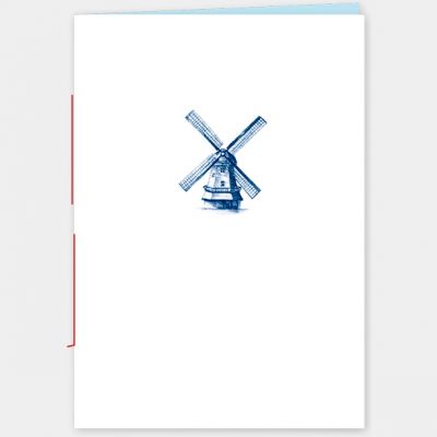 A6 schriftje met koe