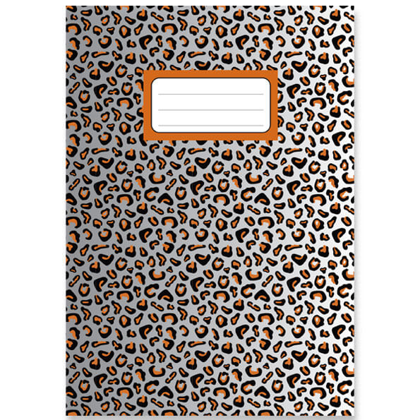 Schrift A5 Wilde dieren, voor school