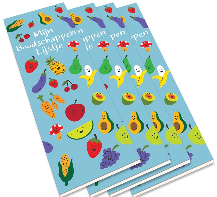 To-do blokjes Boodschappen lijst