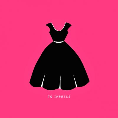 UItnodigingskaart dress to impress