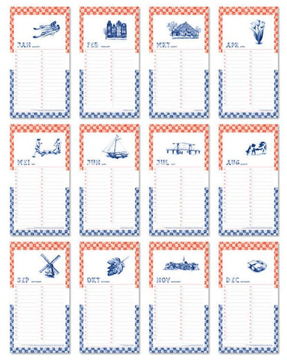 Verjaardagskalender Holland