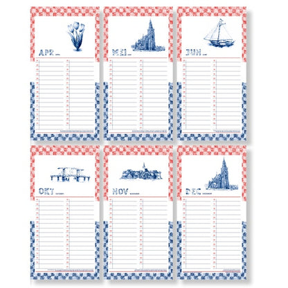 Maandoverzicht Schagen kalender