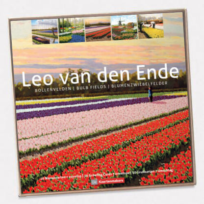 Voordelige verpakking 10 kunstkaarten Leo van den Ende
