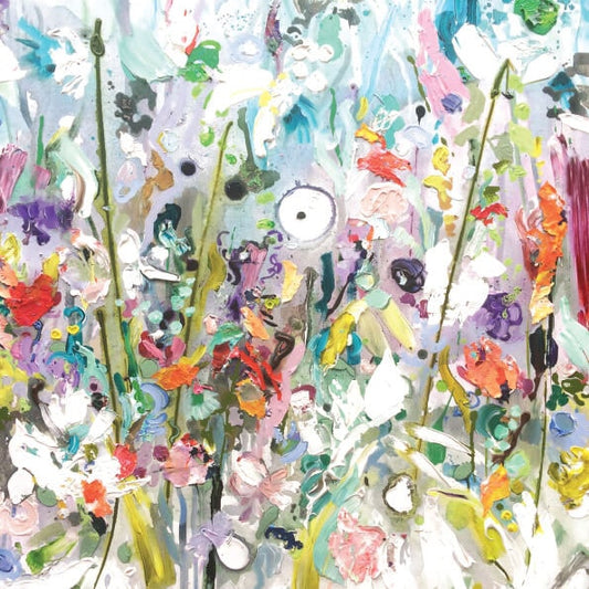 kunstkaart, wenskaart met schilderkunst van Iets fraais