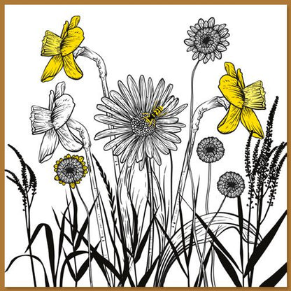 Bloemenkaart voorjaar