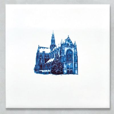 Haarlemse Mok met oor, Bavokerk